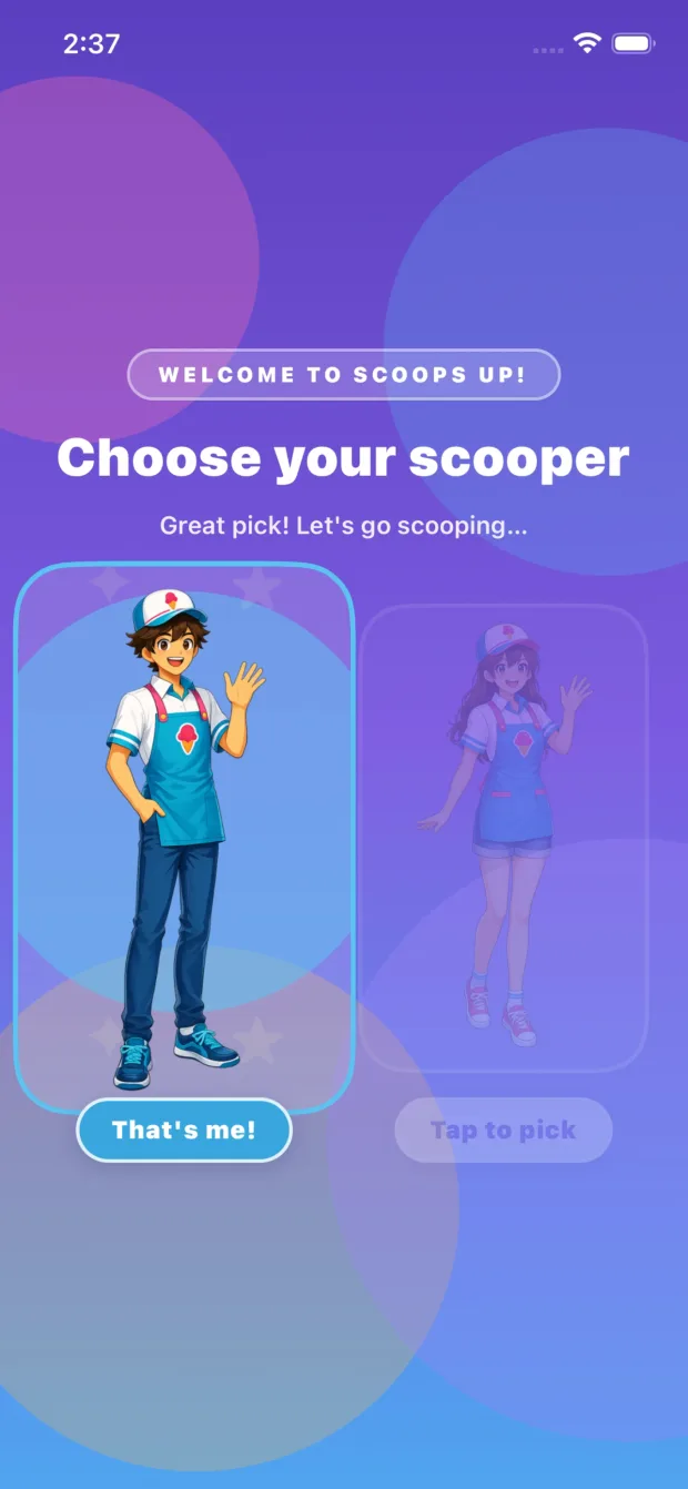 Scoops Up! gameplay